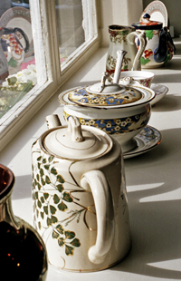 China in window